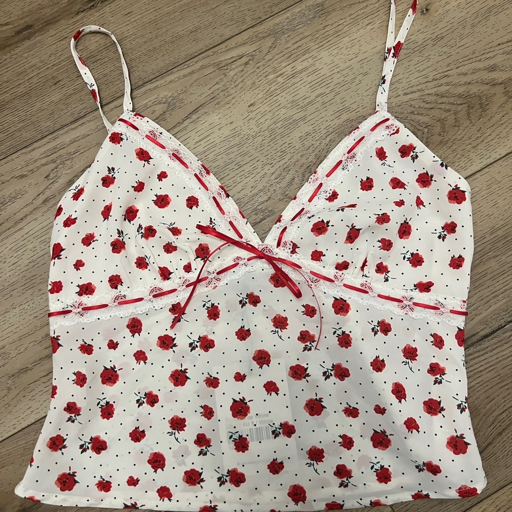 Princess Polly Floral Camisole Top  NWT